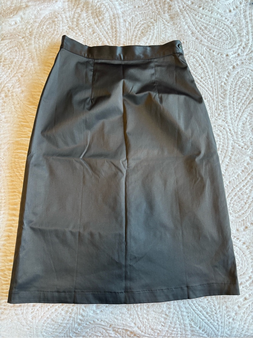 Trashy Diva NWT Grey Gunmetal Pencil Skirt Size 8
